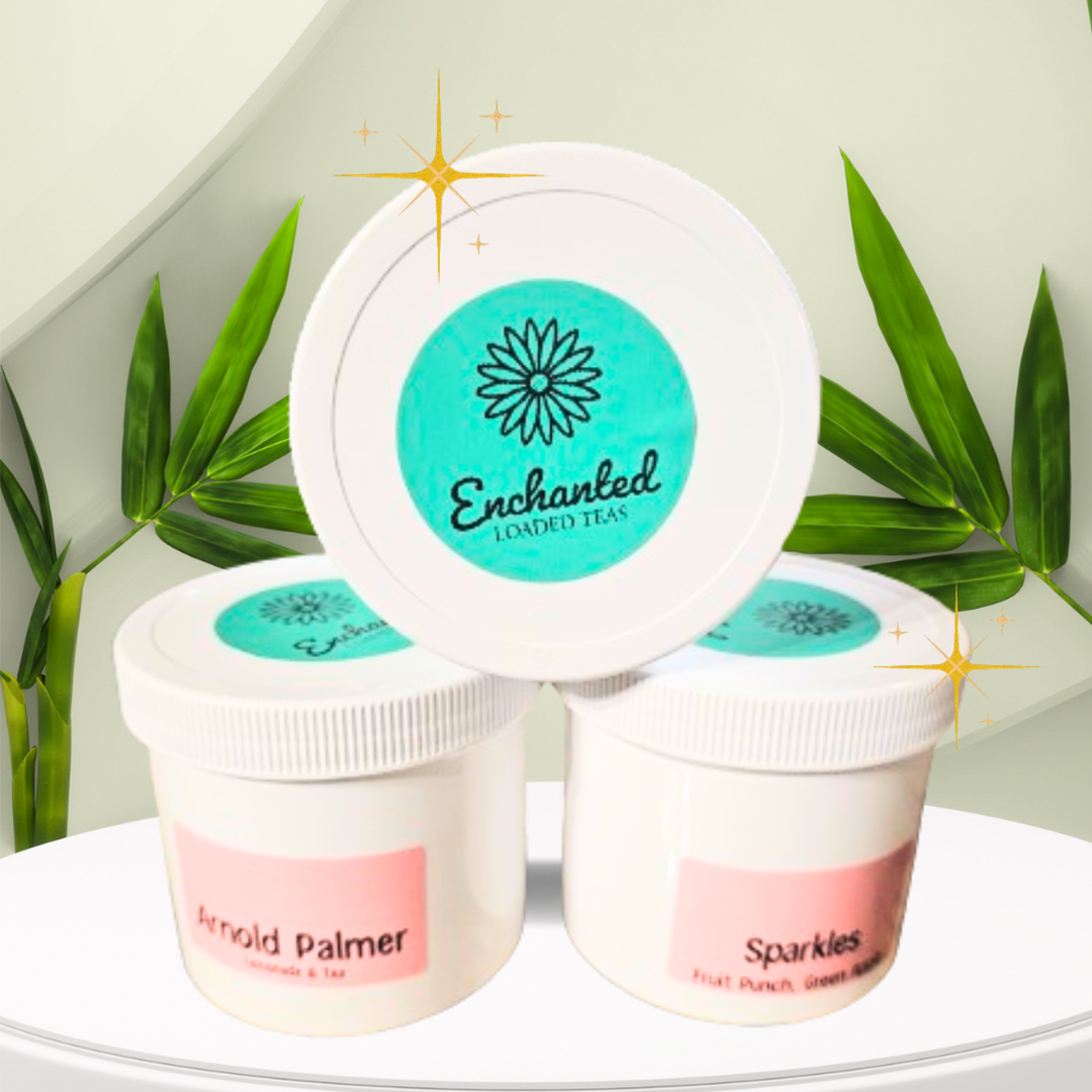 30 Loaded Teas in a Bulk Container - 30 Servings - Boost Energy and Choose from 60 Delicious Flavors!